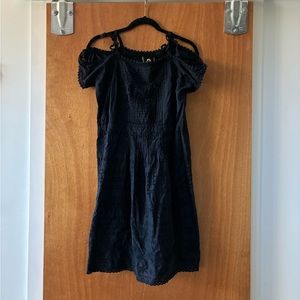 Johnny Was eyelet mini dress